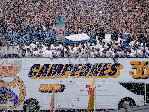 Real Madrid celebra su 36to título de la Liga de España pensando en la 15ta Copa de Europa