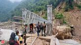 Indian Army builds suspension bridge in 48 hours in rain-hit north Sikkim