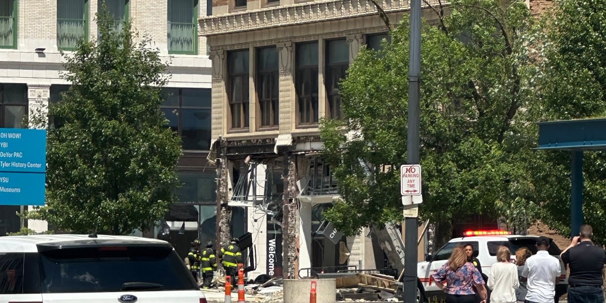 All Youngstown fire crews on scene of ‘critical incident’; Explosion downtown