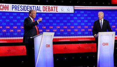 ‘I really don’t know what he said – and I don’t think he does either’: Trump pulls no punches as Biden struggles in debate