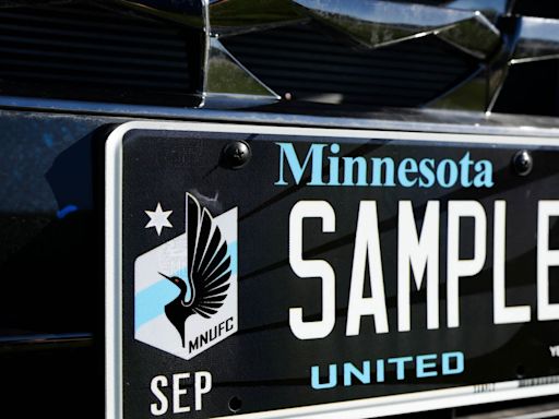 Minnesota United specialty license plate now available