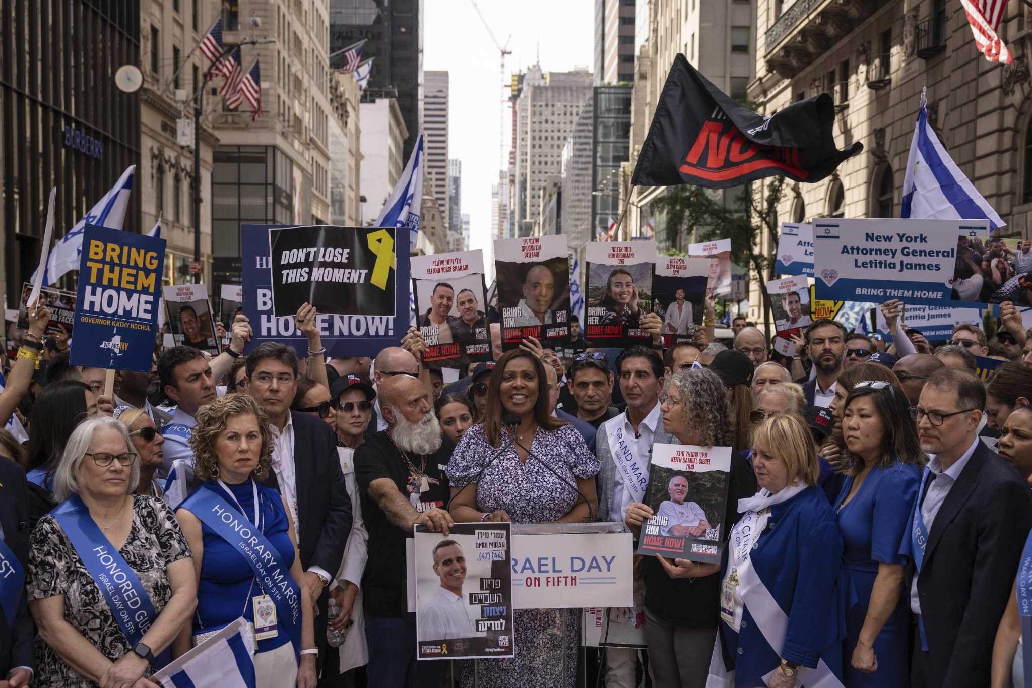 Parade for Israel in NYC focuses on solidarity this year as Gaza war casts a grim shadow