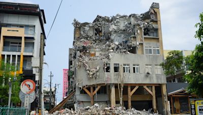 花蓮強震逾百件紅黃單建物 北濱街民宅拆除 (圖)