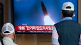 North Korea test-fires suspected missiles a day after US and South Korea conduct a fighter jet drill