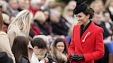 Kate pays tribute to Wales in red coat and leek brooch for St. David’s Day