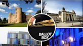 Unusual polling stations across the region - including a Darlington castle