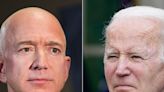 Jeff Bezos steps up feud with the White House over inflation, arguing prices would rise even higher if Biden's economic agenda passed