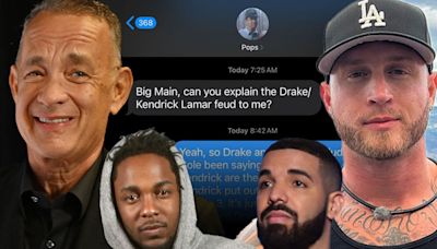 Tom Hanks' Son Chet Explains Kendrick & Drake Beef To Him Over Text