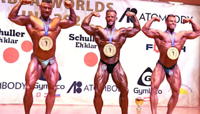 Bodybuilder named world champion after 20 years