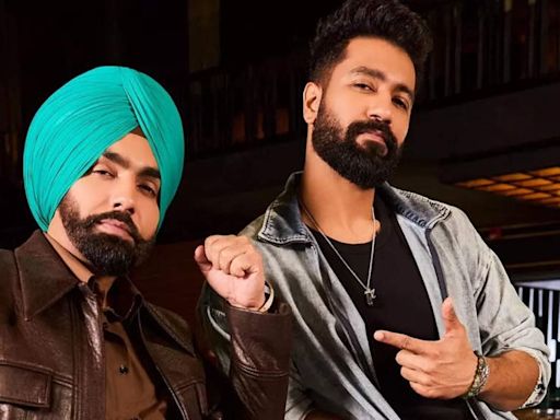Ammy Virk pens heartfelt note to ‘Bad Newz’ co-star Vicky Kaushal - “Just two Punjabi Munde planning to take over the world” | - Times of India