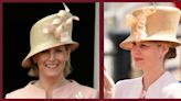 Lady Louise Wears Her Mom Sophie's Hat From Trooping the Colour 2009