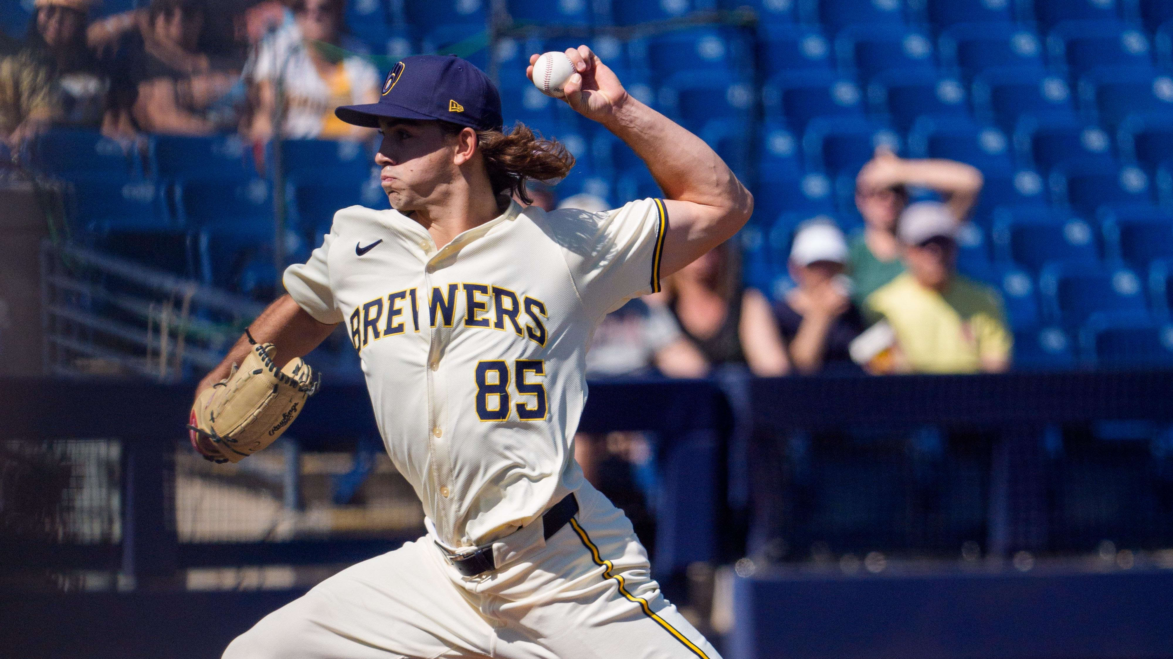 The Milwaukee Brewers Could Be Calling Up a Top Pitching Prospect This Week