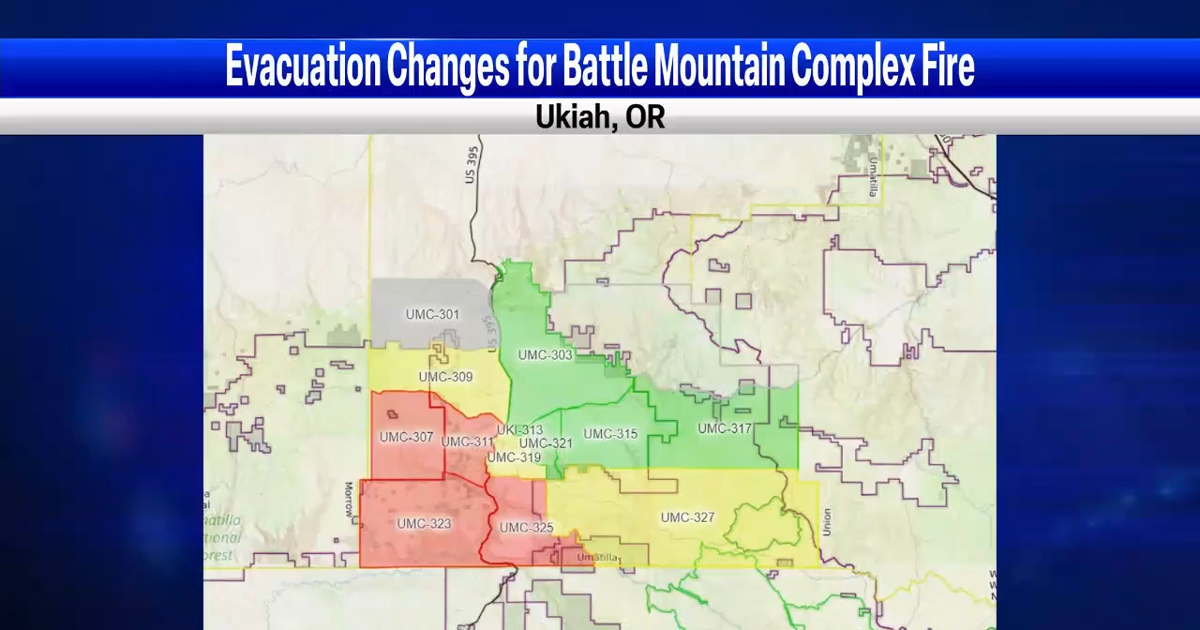 Battle Mountain Complex Fire exceeds 162,000 acres; evacuation levels downgraded