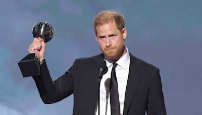 Prince Harry Accepted His ESPY Award with a Touching Nod to Princess Diana