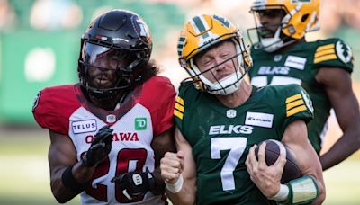 Elks, Redblacks in different places heading into Week 7 rematch