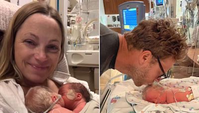 “Bachelor ”Alum“ ”Sarah Herron Welcomes Twin Girls with Husband Dylan Brown 'A Whopping 7.5 Weeks Early'