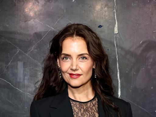 Katie Holmes Fans Are Stunned by Her "Georgeous" All-Black Lace Outfit