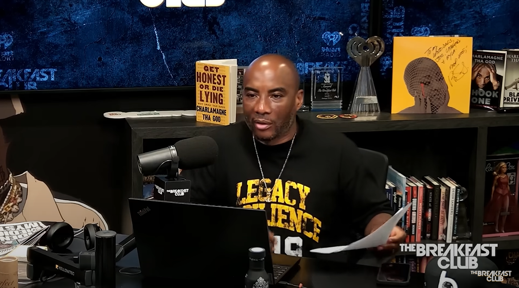 Charlamagne calls Biden ‘Donkey of the Day’ for wearing MAGA hat: 'You got to keep Joe Biden in the basement'