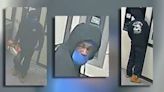 Security photos show man walking into laundromat with circular saw to steal change machine