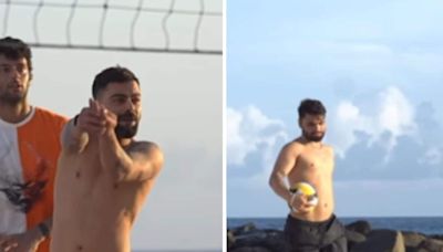 Kohli, Rinku, Yashasvi go Shirtless as Men in Blue Enjoy a Game of Beach Volleyball Ahead of Super 8s - WATCH - News18