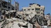 The UN says more than 70 percent of the Gaza Strip's residential buildings have been completely or partly destroyed