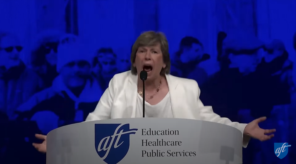 Randi Weingarten delivers 'unhinged' speech warning of 'fascism,' 'violence' if Trump is re-elected