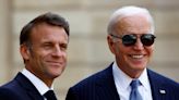 Macron y Biden celebran la “lealtad” entre sus países bajo la sombra de Le Pen y Trump