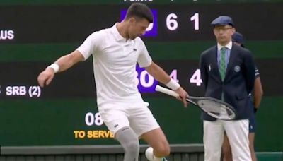 Wimbledon | El triunfo de Inglaterra en la Euro interrumpió el partido de Djokovic y así reaccionó el serbio