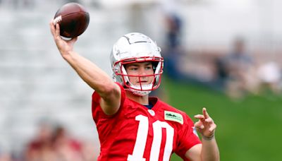 Jacoby Brissett remains No. 1 QB in New England as Patriots make clear they don't intend to rush Drake Maye