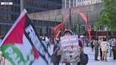 Pro-Palestine protesters gather downtown demanding cease-fire in Israel-Hamas conflict