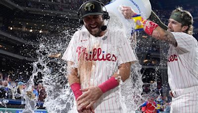 Clemens home run sets up Harper extra-inning heroics in Phillies come-from-behind 4-3 win over Nationals