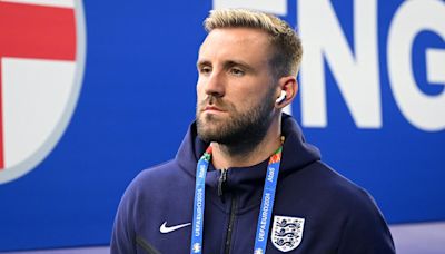 Luke Shaw MISSES England training again on Wednesday