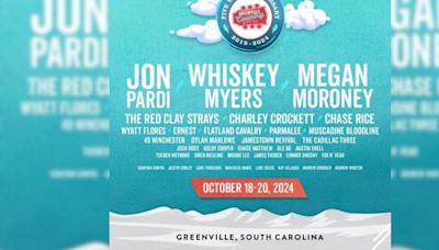Lineup released for Greenville Country Music Fest