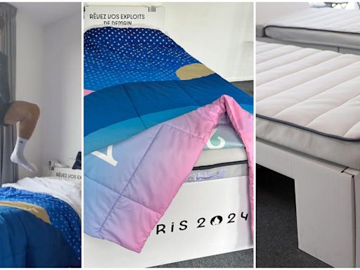 Why are the Paris 2024 Olympic athletes sleeping on cardboard beds?