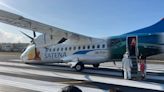 Pánico en aeropuerto de San Andrés: un avión de Satena perdió llanta delantera cuando despegaba