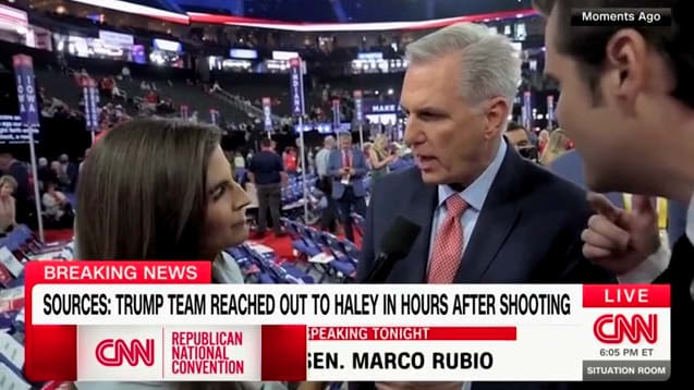 Gaetz Interrupts McCarthy’s CNN Interview in Heated RNC Floor Feud