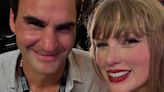 Taylor Swift and Roger Federer pose for selfie at Eras Tour in Zurich