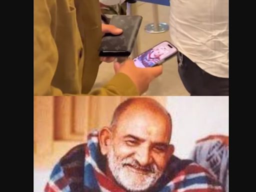 Baba Neem Karoli on Virat Kohli's phone wallpaper? Hawk-eyed X users say so