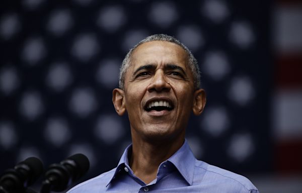 Barack Obama reacts after Tim Walz named VP