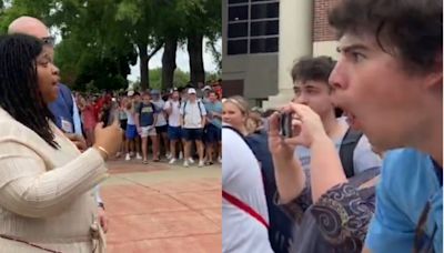 ‘Ole Miss’ student seen on video making monkey noises towards Black woman during pro-Palestine protests