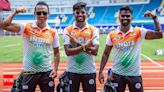 India men's team shocks Olympic champions Korea to clinch historic gold at Archery World Cup | More sports News - Times of India