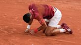 Novak Djokovic’s French Open title defense ends because of an injured knee