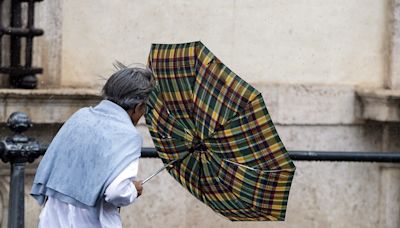 Intensas lluvias y bajada de 10 grados en las temperaturas por fuerte temporal en Italia