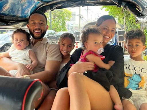 Chrissy Teigen Highlights Her Summer Plans as a Family of 6: 'It's Chaos and Exciting' (Exclusive)