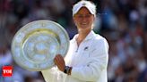 Barbora Krejcikova beats Jasmine Paolini to win Wimbledon title | Tennis News - Times of India