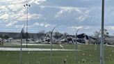 Eppley Airfield suffers major damage from tornado, no one was injured