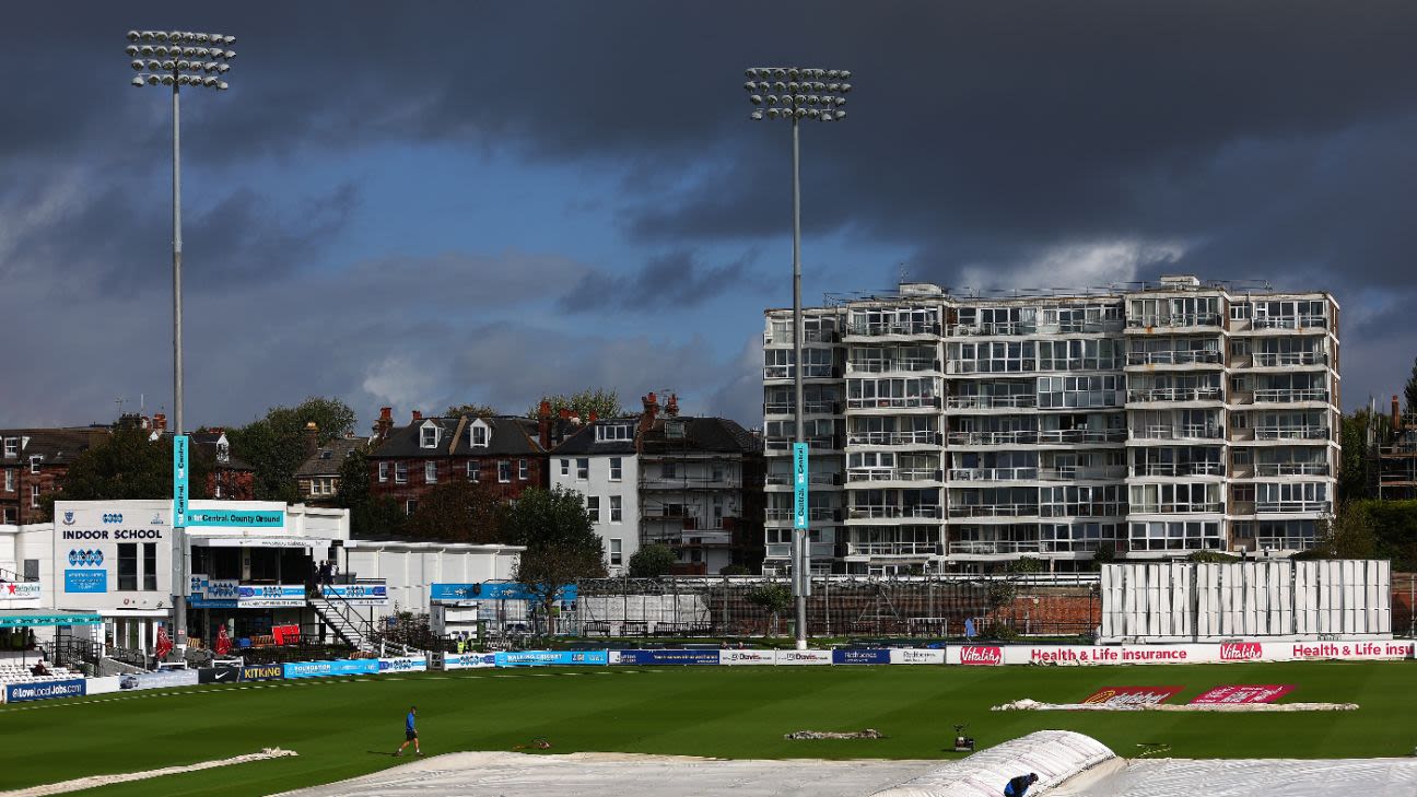 Sussex, Yorkshire tighten grip after four-match washout in Division Two