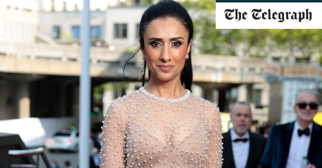 Anita Rani wows Baftas in ‘loving my life’ see-through dress