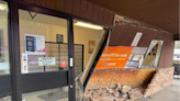 Runaway car crashes through Bailey post office; retail operations suspended