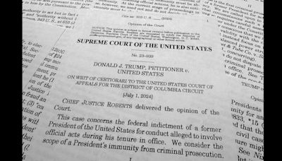 Supreme Court rules ex-presidents have broad immunity, dimming chance of a pre-election Trump trial